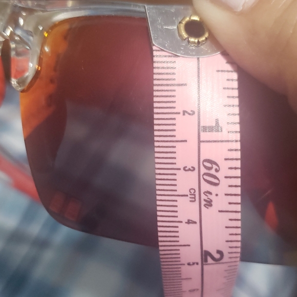 Mens red tint sunglasses - Picture 6 of 6